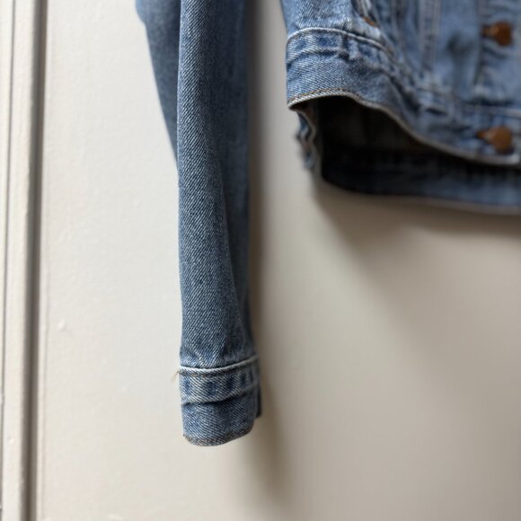 Forever 21 Women's Cropped Essential Denim Jacket S - Picture 3 of 7